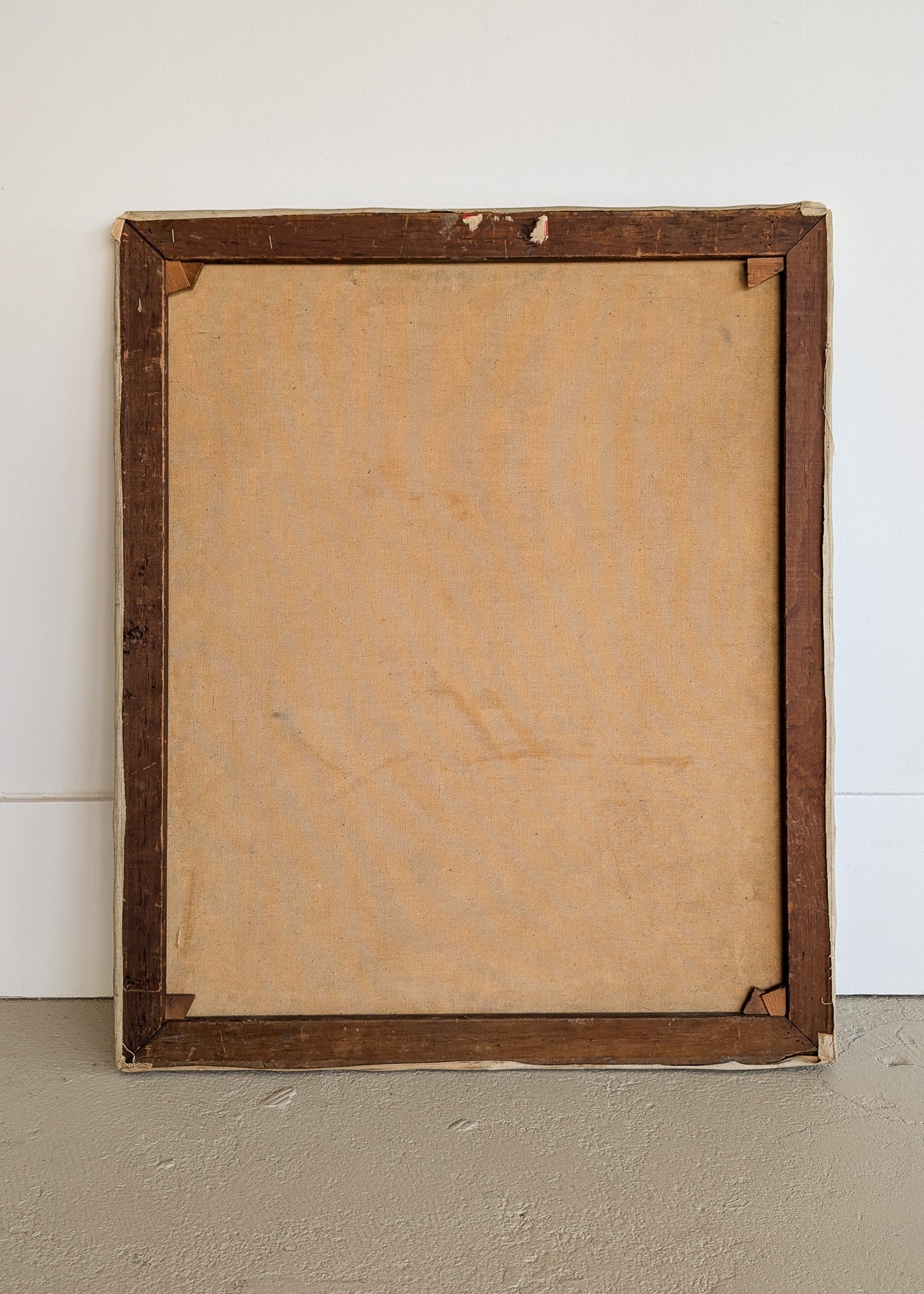 Original Signed 1957 Charles W. Bentz Nude Oil Painting Portrait of a Woman Reading a Book