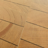 Large Unique Vintage Midcentury European Scandinavian Oval Pine Coffee Table