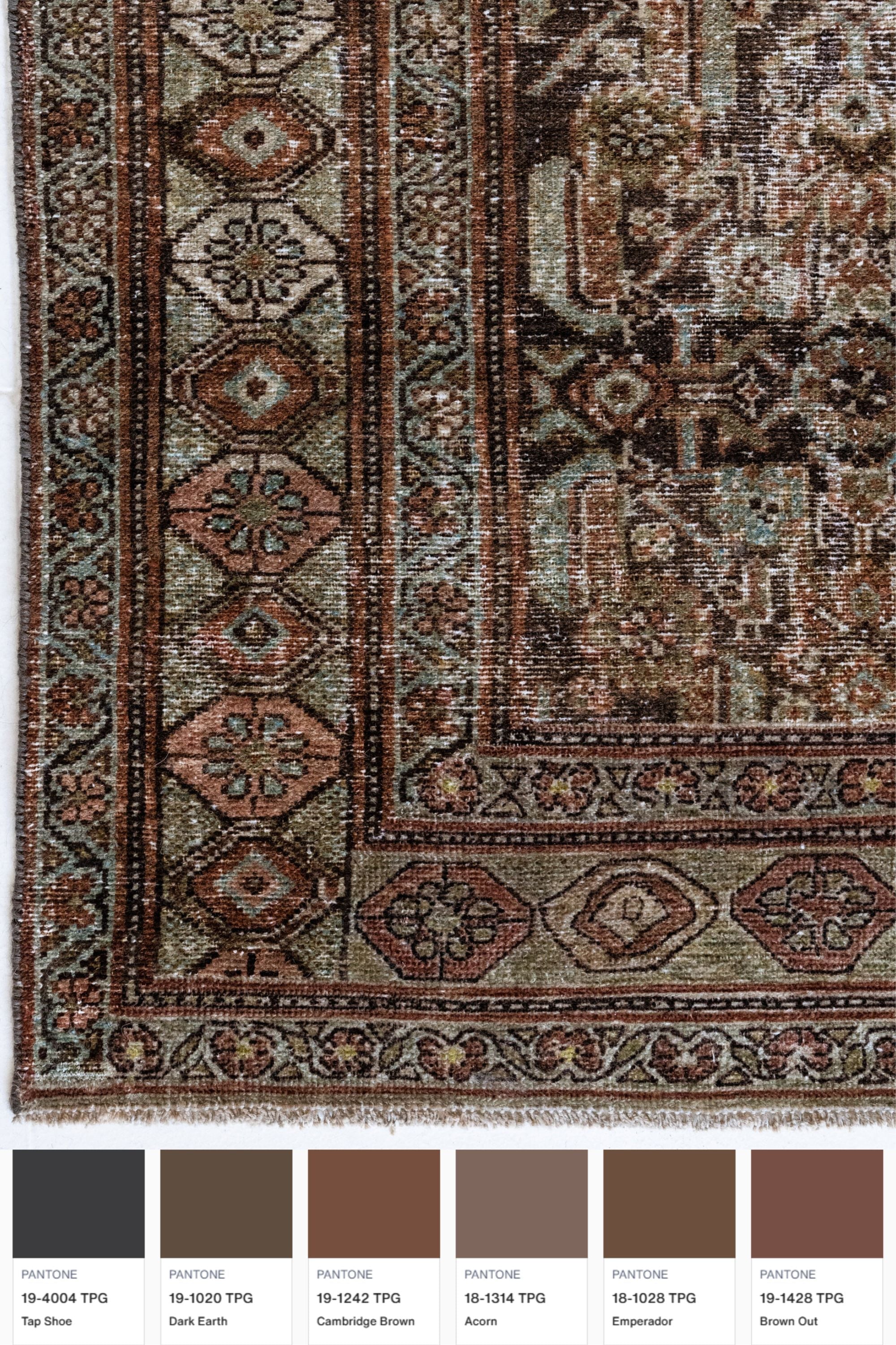 District Loom 1930s Vintage Persian Malayer Runner Rug 2'11" x 9'8"