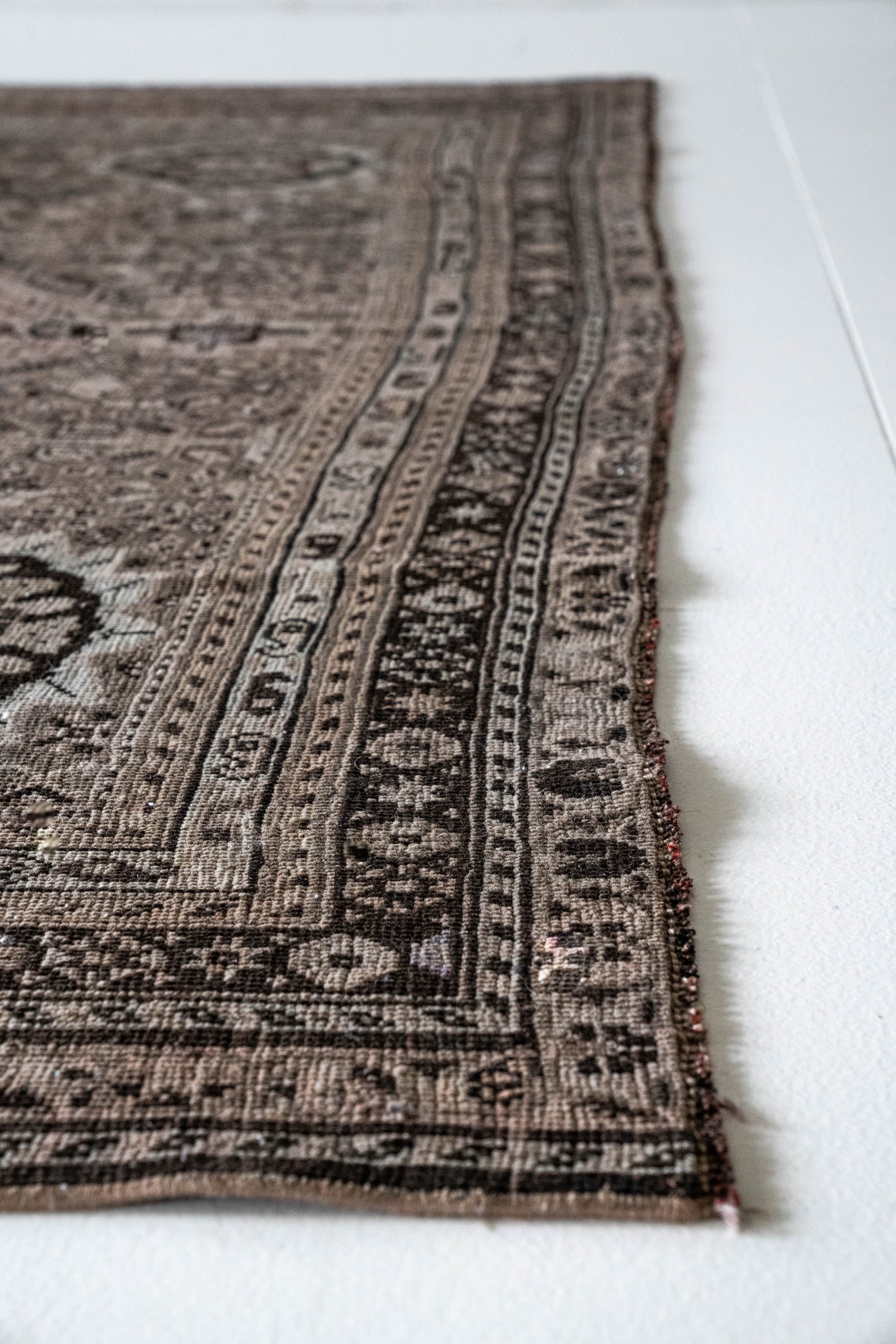 District Loom 1940s Vintage Persian Shiraz Area Rug 6'11" x 10'2"