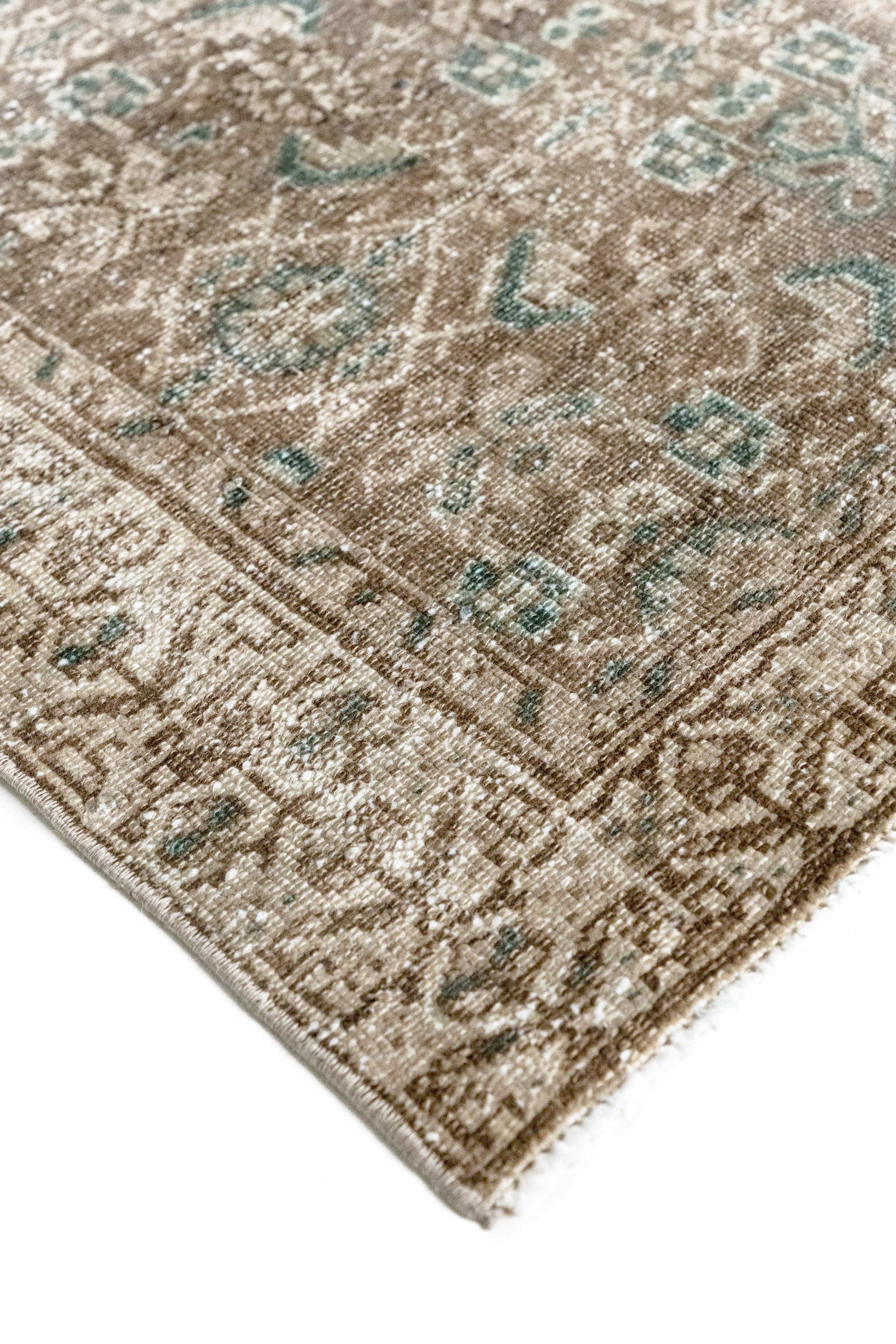 District Loom 1900s Antique Persian Malayer Runner Rug 2'10" x 11'7"