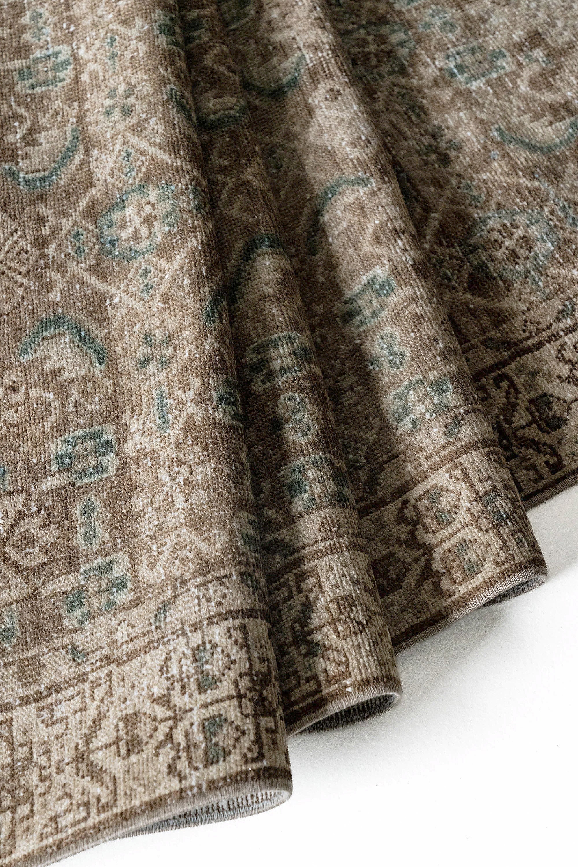 District Loom 1900s Antique Persian Malayer Runner Rug 2'10" x 11'7"