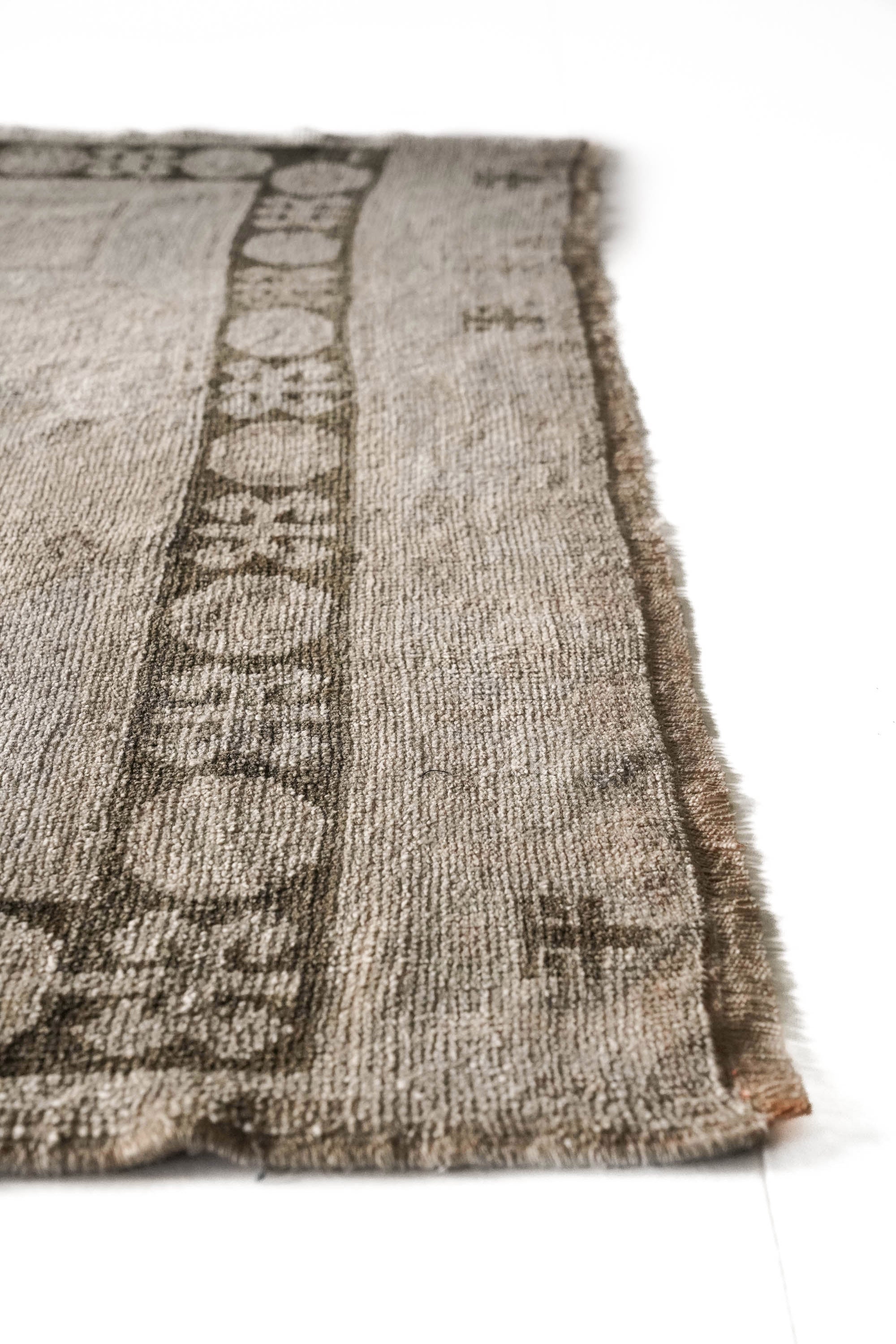 District Loom 1950s Vintage Turkish Kars Wide Runner Rug 4'6" x 11'5"