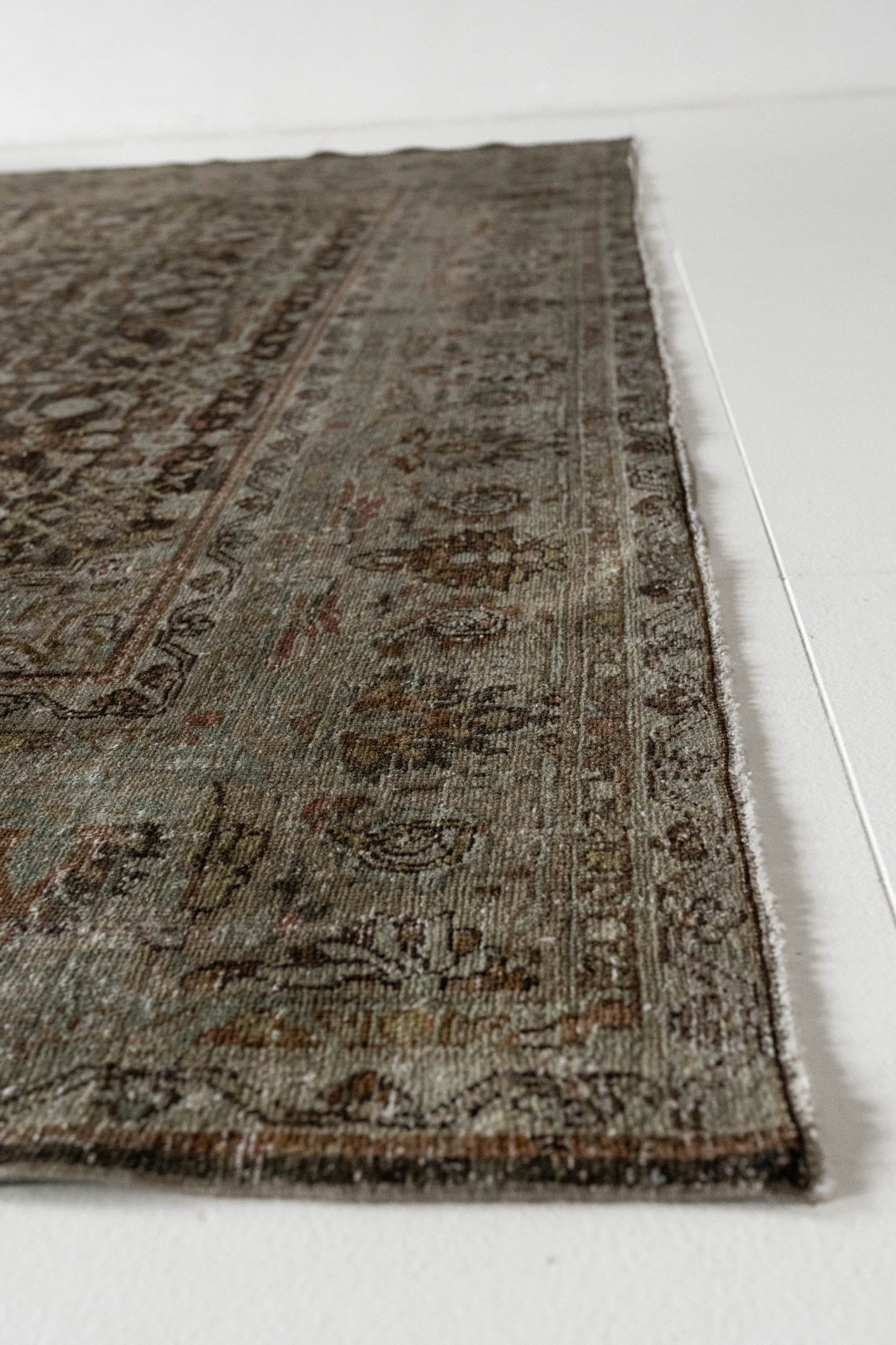 District Loom 1920s Antique Persian Malayer Area Rug 9'8" x 12'9"