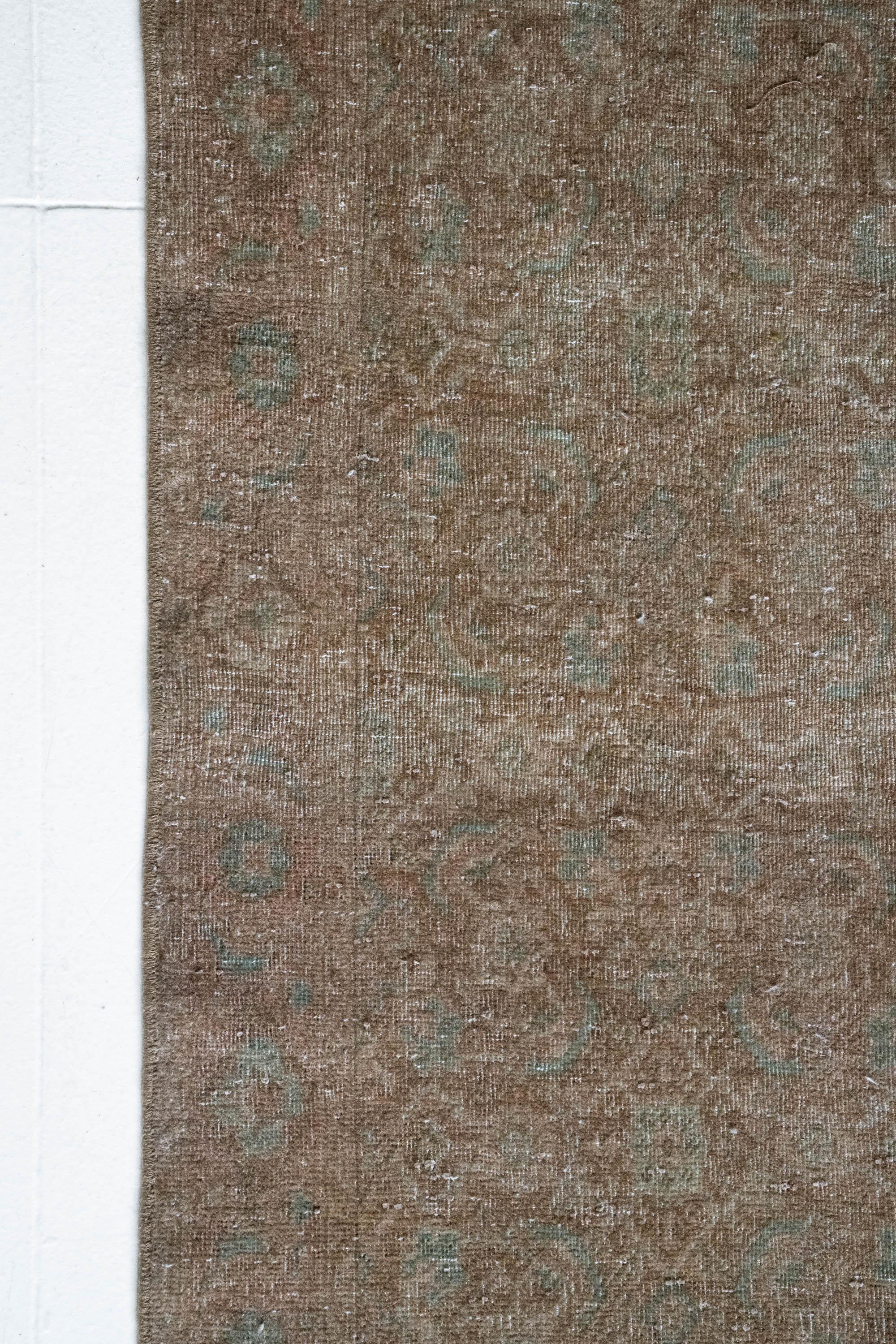District Loom 1930s Vintage Persian Hamadan Runner Rug 2'6" x 12'9"