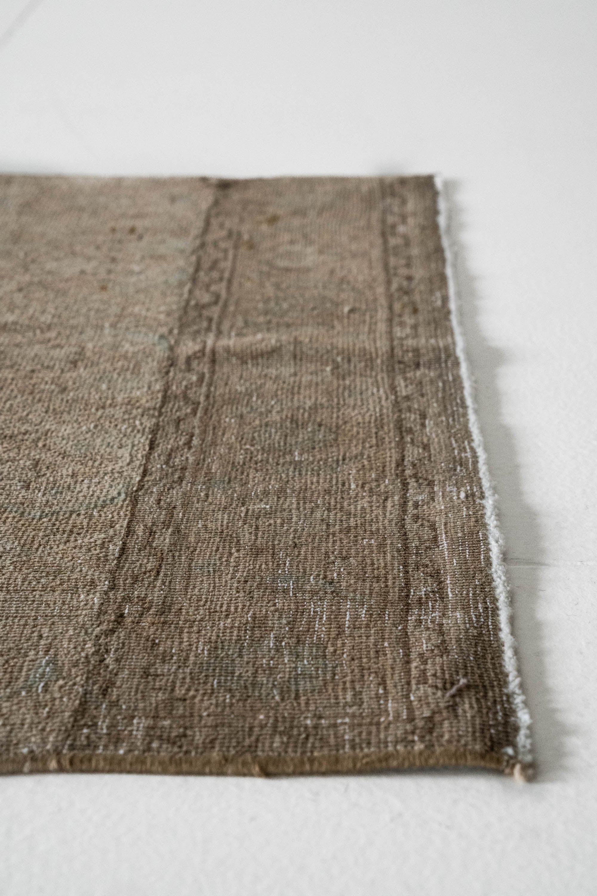 District Loom 1930s Vintage Persian Hamadan Runner Rug 2'6" x 12'9"