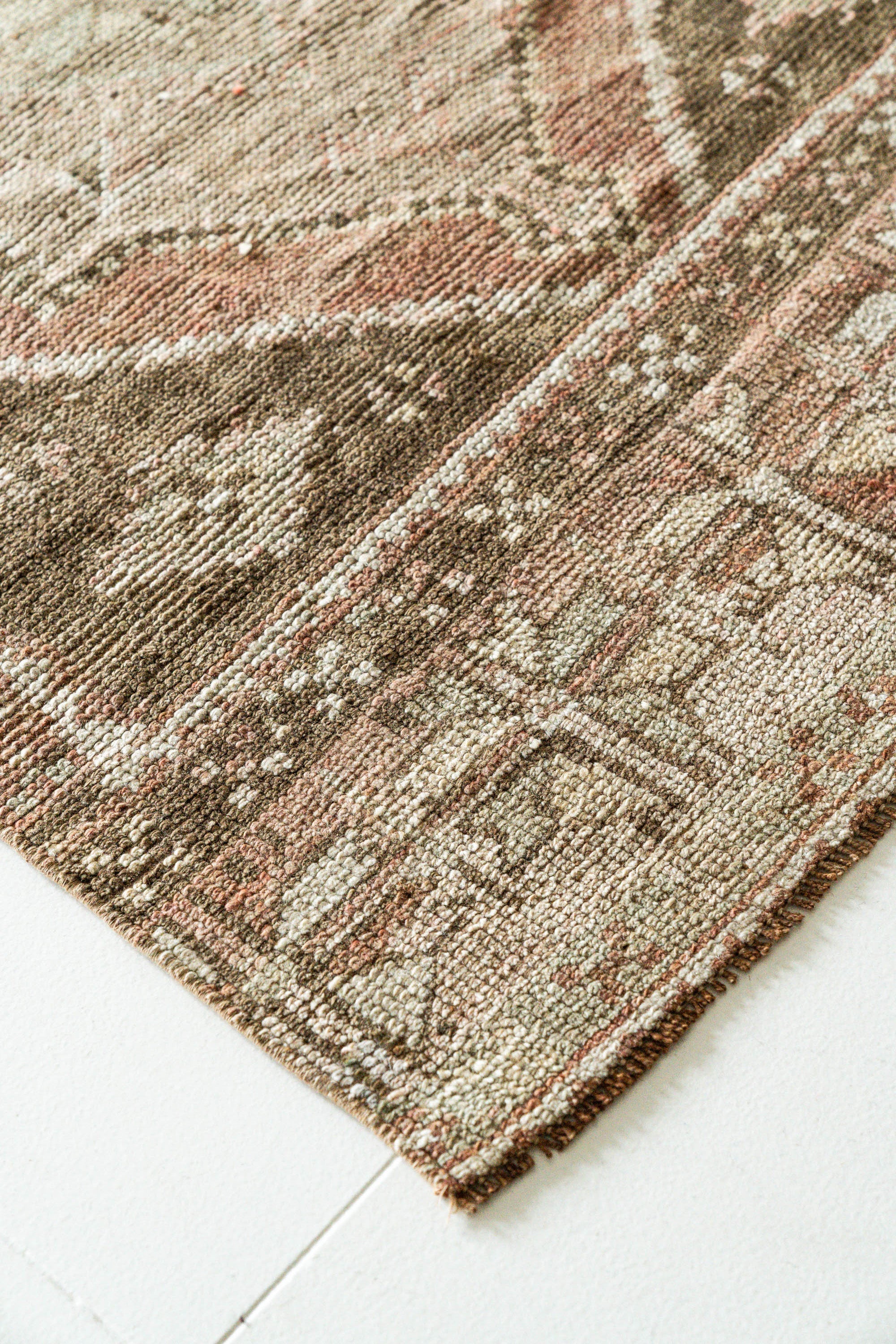 District Loom 1960s Vintage Turkish Kars Runner Rug 3'9" x 16'9"