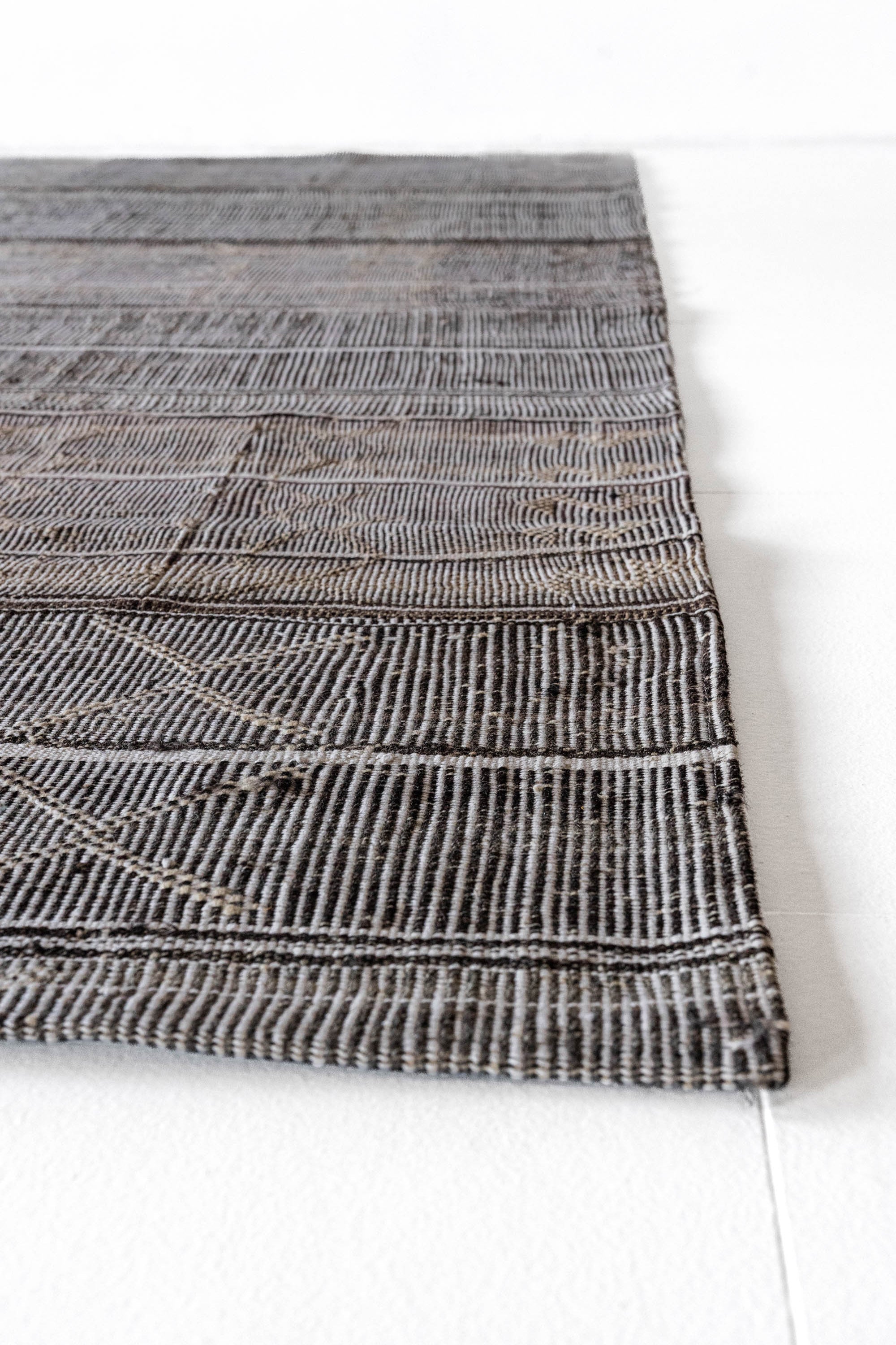 District Loom 1960s Vintage Turkish Kilim Area Rug 9'2" x 11'10"