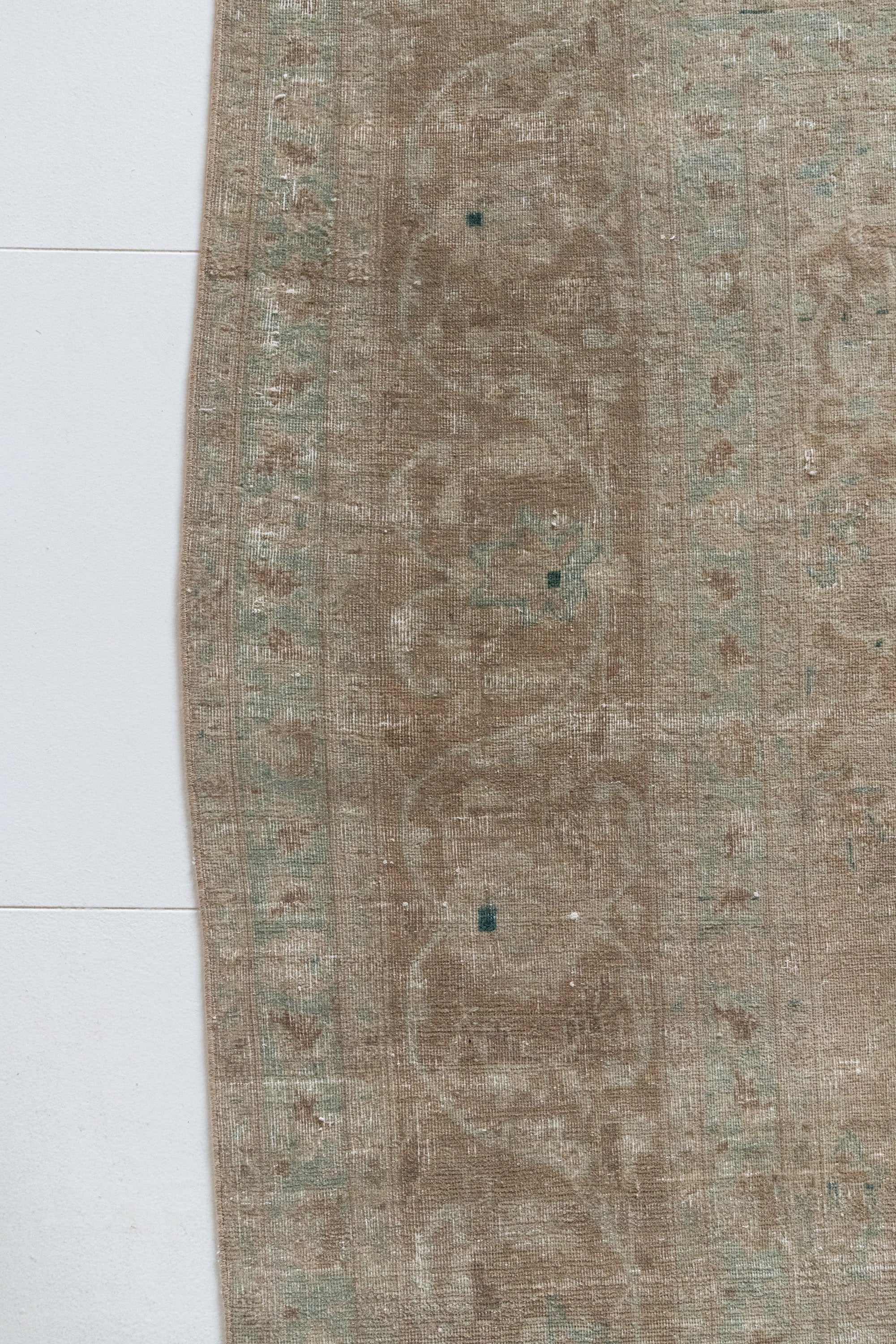 District Loom 1930s Vintage Persian Mahal Area Rug 9'4" x 12'6"