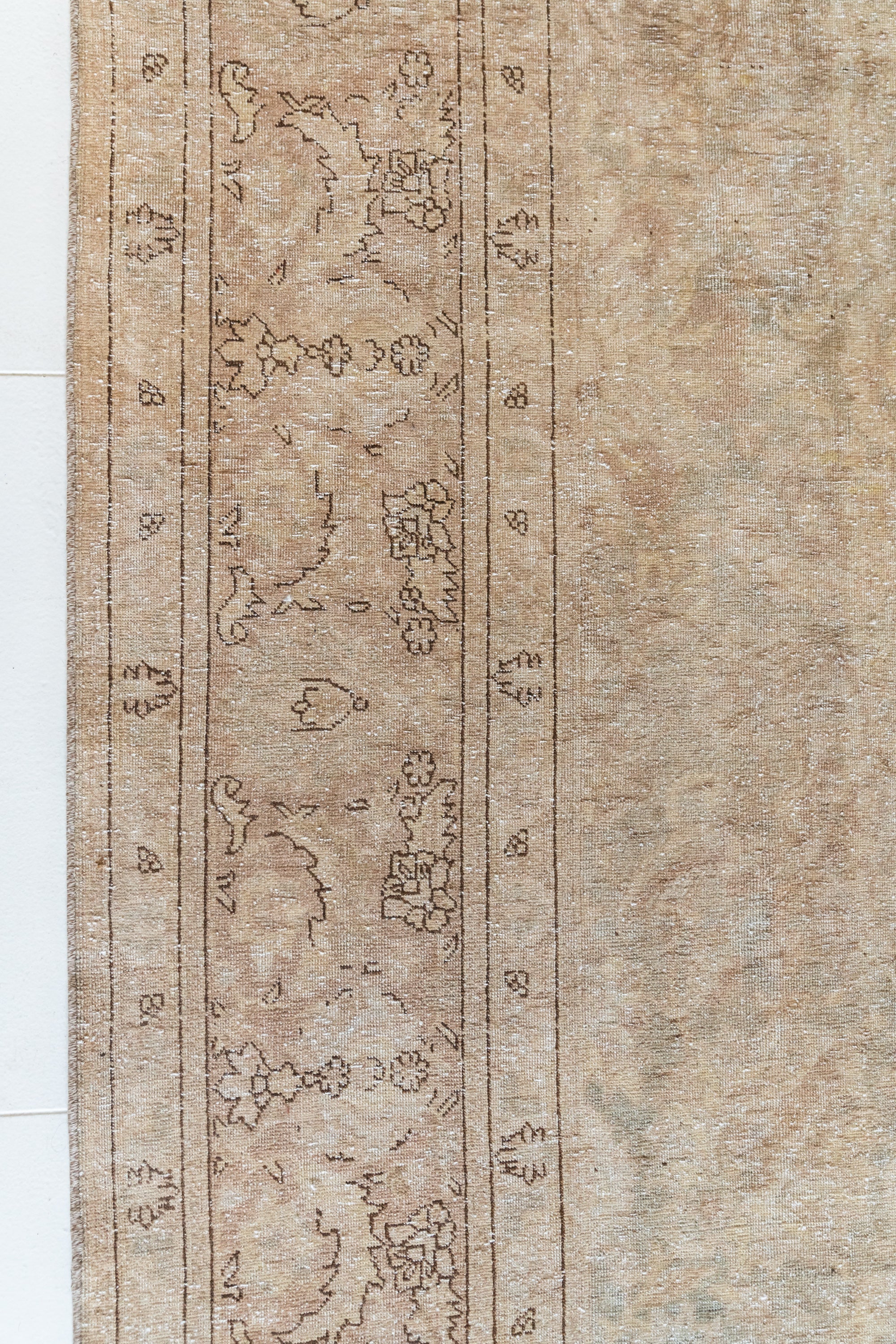District Loom 1920s Antique Persian Tabriz Area Rug 9'5" x 12'9"