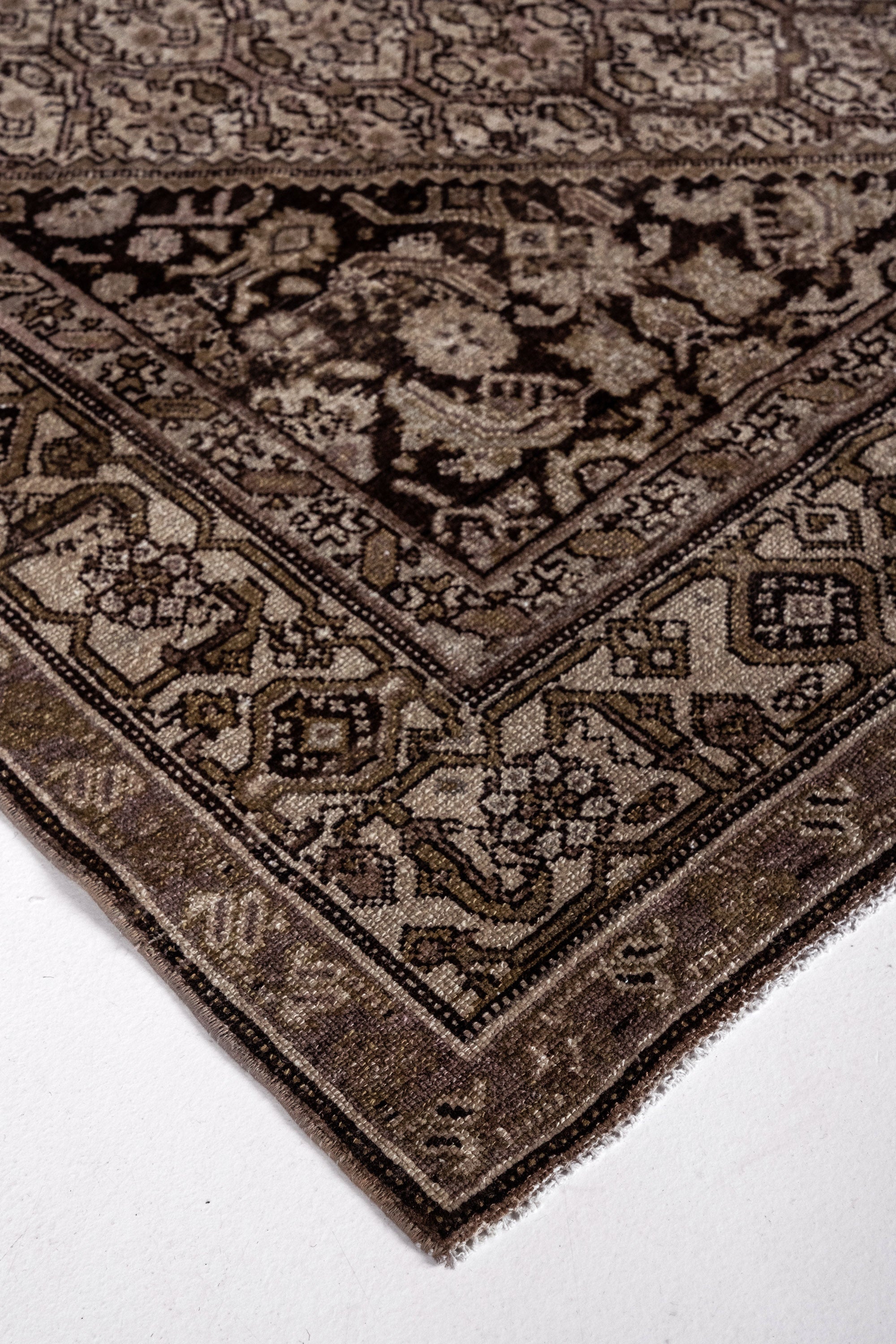 District Loom 1940s Vintage Persian Malayer Wide Runner Rug 5'4" x 11'8"