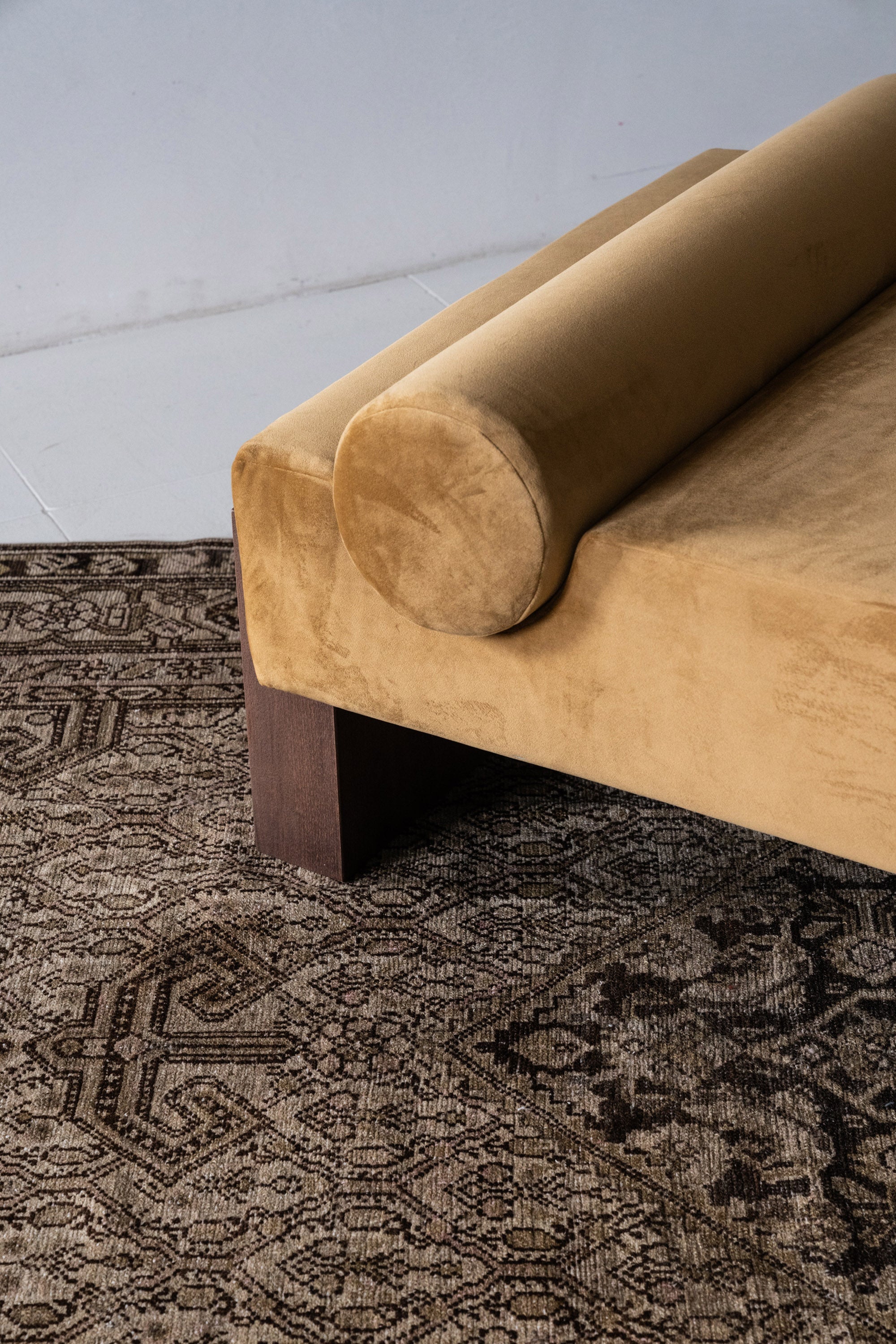 District Loom 1940s Vintage Persian Malayer Wide Runner Rug 5'4" x 11'8"
