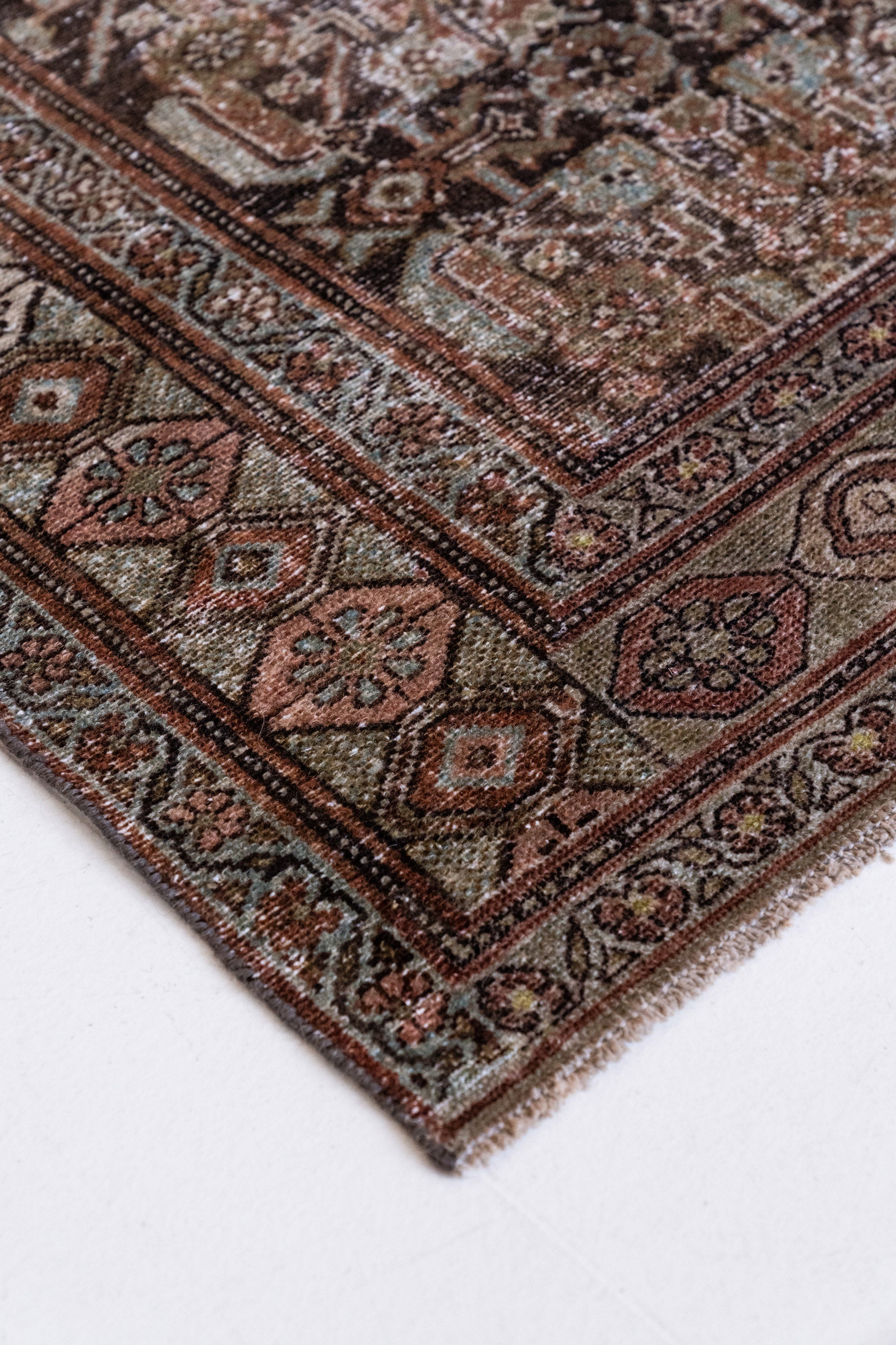 District Loom 1930s Vintage Persian Malayer Runner Rug 2'11" x 9'8"