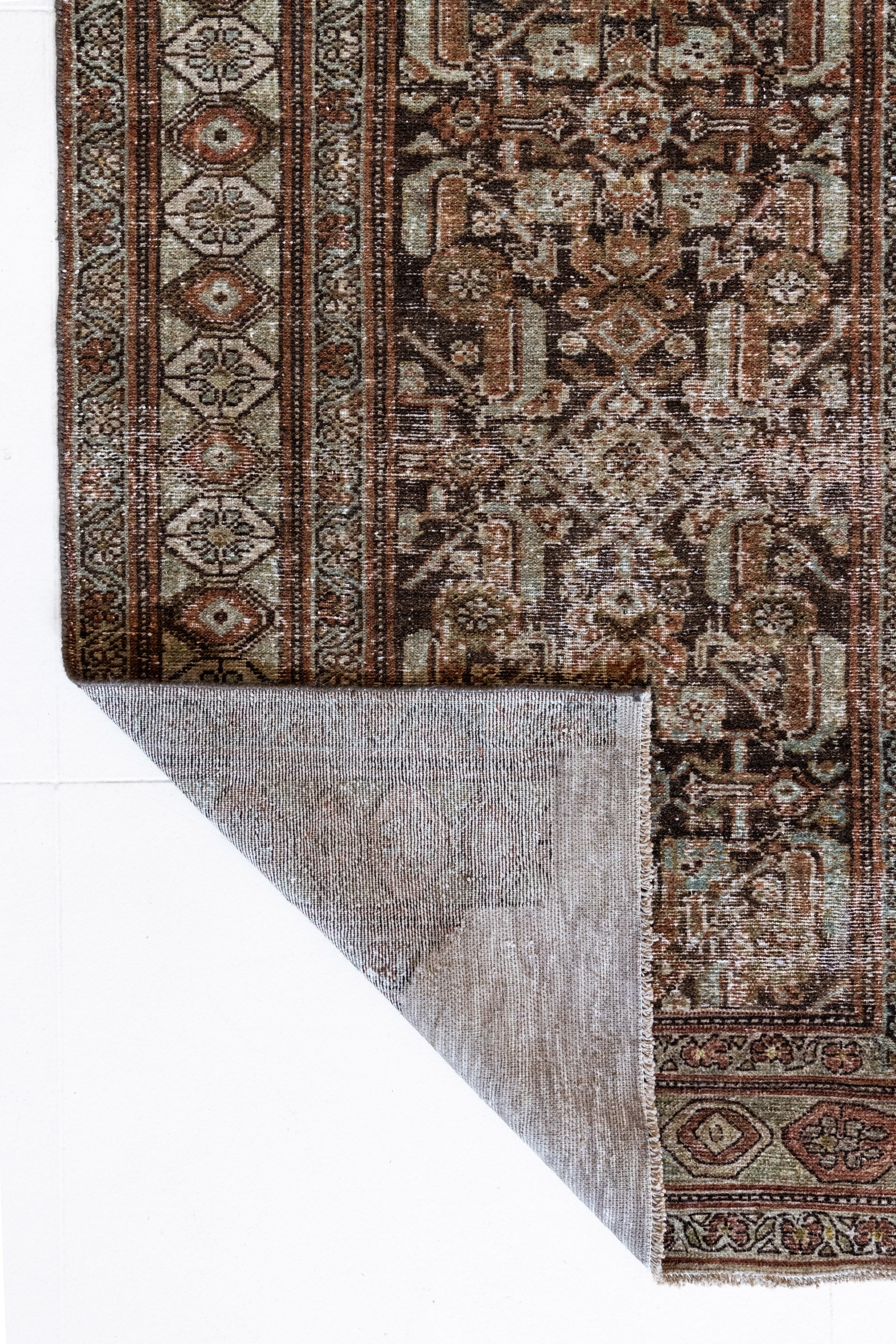 District Loom 1930s Vintage Persian Malayer Runner Rug 2'11" x 9'8"