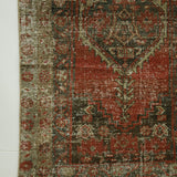 District Loom 1920s Antique Persian Heriz Karaja Runner Rug 2'7" x 10'3"