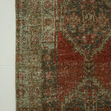 District Loom 1920s Antique Persian Heriz Karaja Runner Rug 2'7" x 10'3"