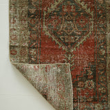 District Loom 1920s Antique Persian Heriz Karaja Runner Rug 2'7" x 10'3"
