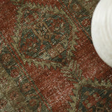 District Loom 1920s Antique Persian Heriz Karaja Runner Rug 2'7" x 10'3"
