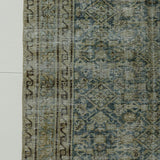 District Loom 1920s Antique Persian Malayer Runner Rug 3'5" x 11'