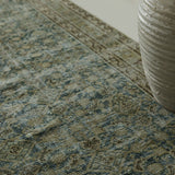 District Loom 1920s Antique Persian Malayer Runner Rug 3'5" x 11'