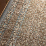 District Loom 1930s Vintage Persian Malayer Area Rug 7'10" x 14'9"