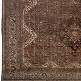 District Loom 1910s Antique Persian Shiraz Area Rug 10'11" x 16'8"