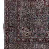 District Loom 1920s Antique Persian Kerman Area Rug 10' x 15'7"