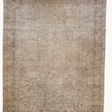 District Loom 1920s Antique Persian Tabriz Area Rug 9'5" x 12'9"