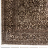 District Loom Vintage Persian Lilihan Area Rug 8'9" x 11'11"