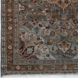 District Loom 1940s Vintage Persian Malayer Runner Rug 3'10" x 16'4"