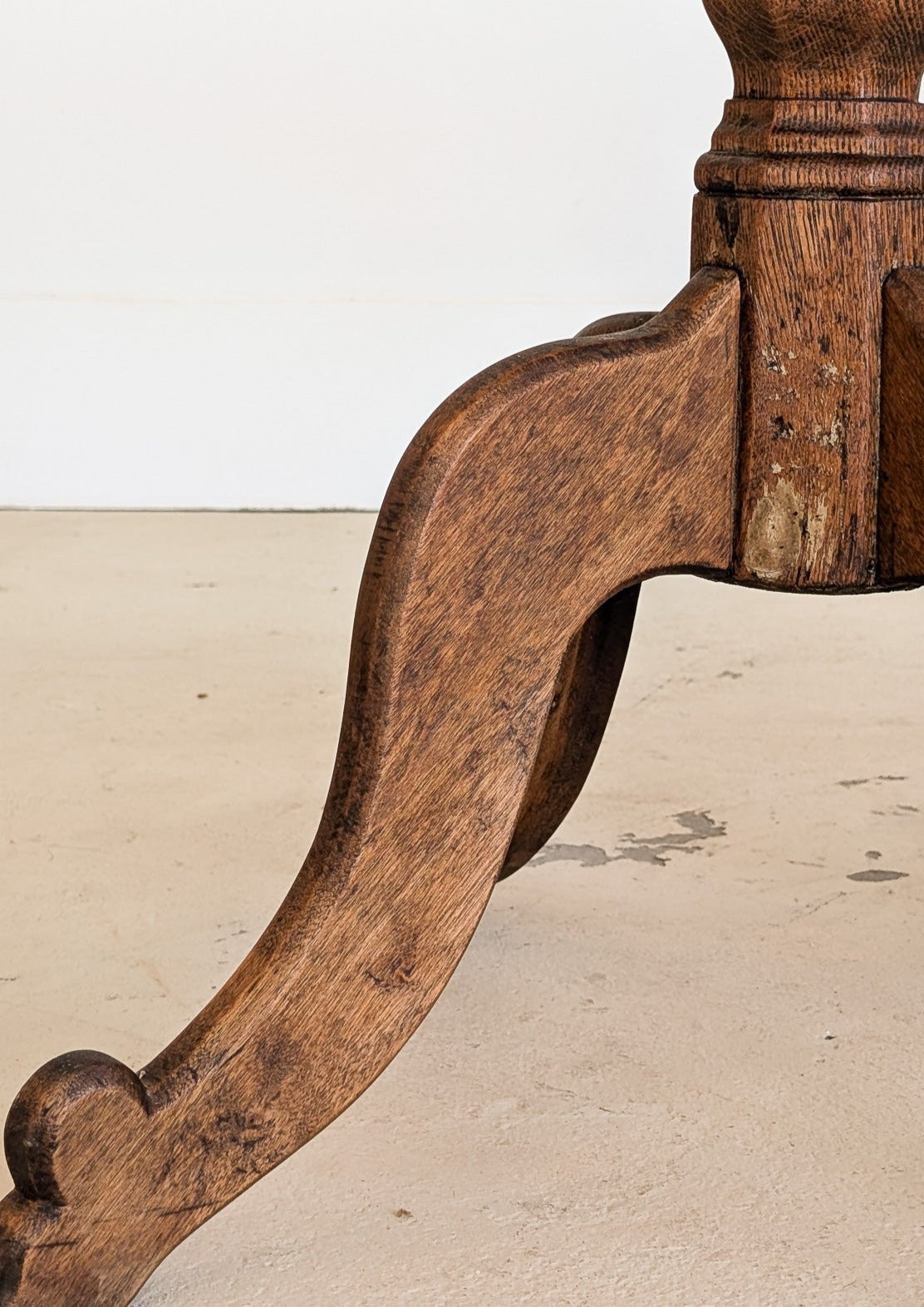 Antique Oak and Pine Occasional Table