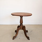 Antique Oak and Pine Occasional Table