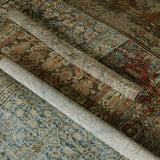 District Loom 1920s Antique Persian Malayer Runner Rug 3'5" x 11'