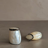 Vintage Mother of Pearl Salt and Pepper Shakers