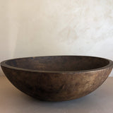 1930s-1940s Large Vintage Hand-carved Wooden Munising Bowl