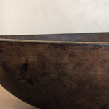 1930s-1940s Large Vintage Hand-carved Wooden Munising Bowl