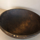 1930s-1940s Large Vintage Hand-carved Wooden Munising Bowl