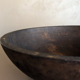 1930s-1940s Large Vintage Hand-carved Wooden Munising Bowl