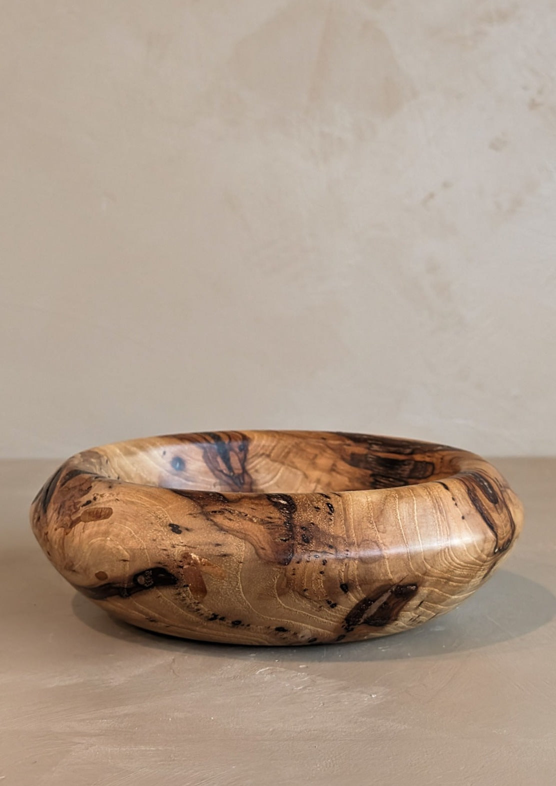 Hand-turned Walnut Pillow Bowl