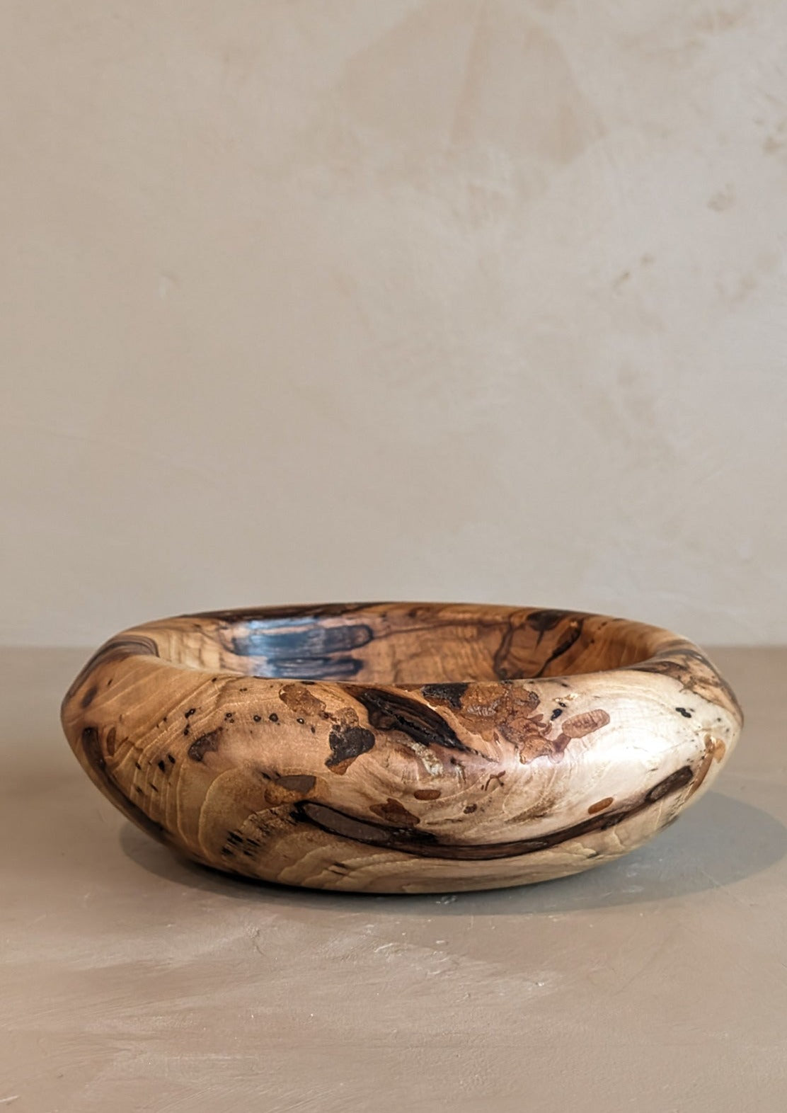 Hand-turned Walnut Pillow Bowl