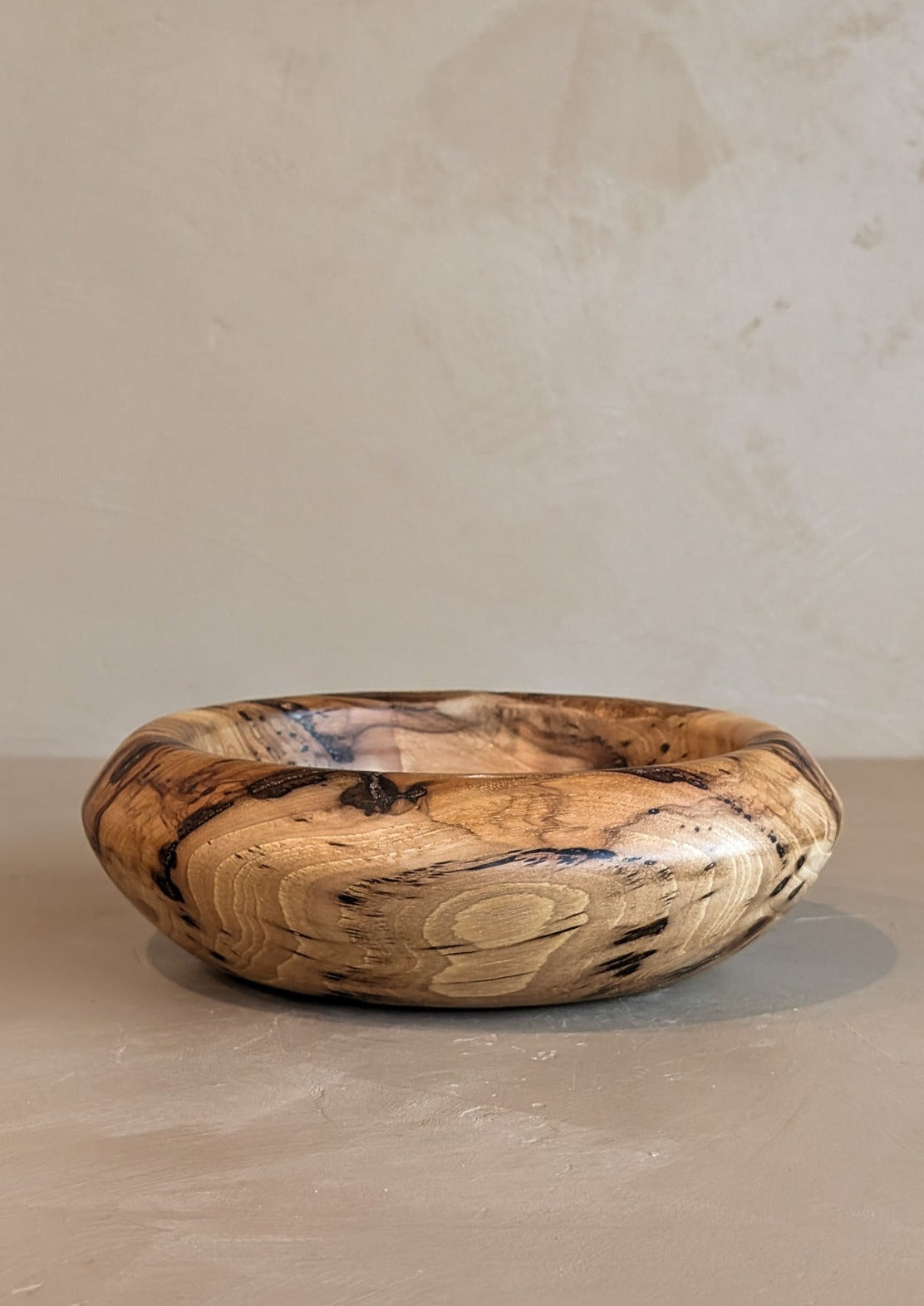 Hand-turned Walnut Pillow Bowl