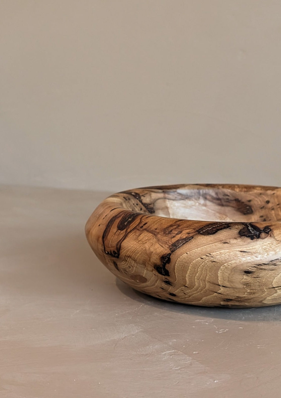 Hand-turned Walnut Pillow Bowl