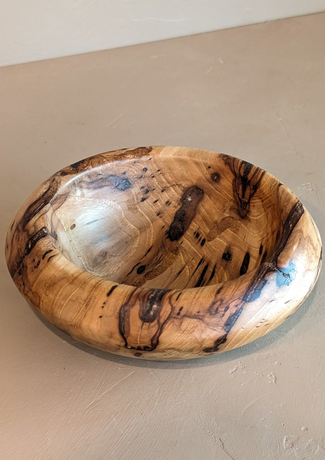 Hand-turned Walnut Pillow Bowl