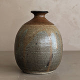 Signed Speckled Studio Pottery Bud Vase