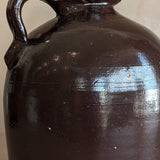 Antique Brown Glazed Stoneware Pitcher