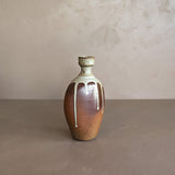 Handmade Studio Pottery Drip Glaze Vase