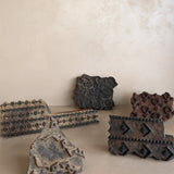 Vintage Indian Hand-carved Wooden Printing Block #4