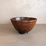 Handmade Mexican Wavy Rimmed Pottery Bowl