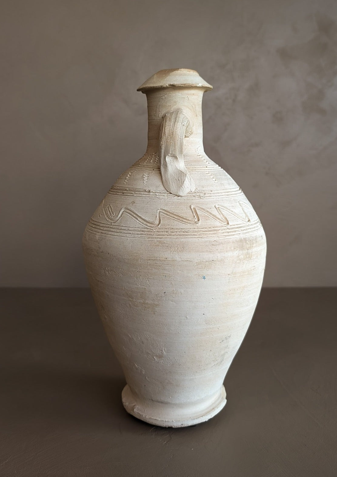 Neutral Vintage Clay Amphora