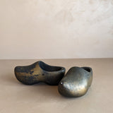 Pair of Signed 1956 Miniature Dutch Wooden Clogs